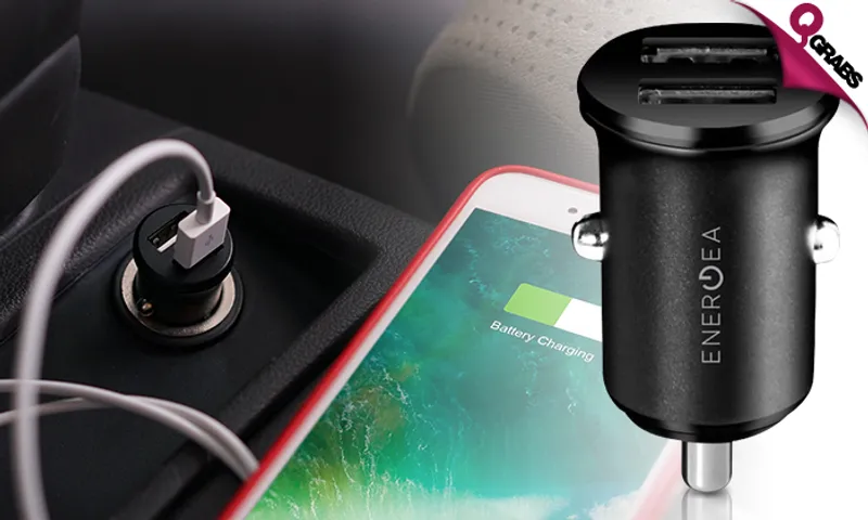 Energea Mini Drive Aluminum Car Charger!